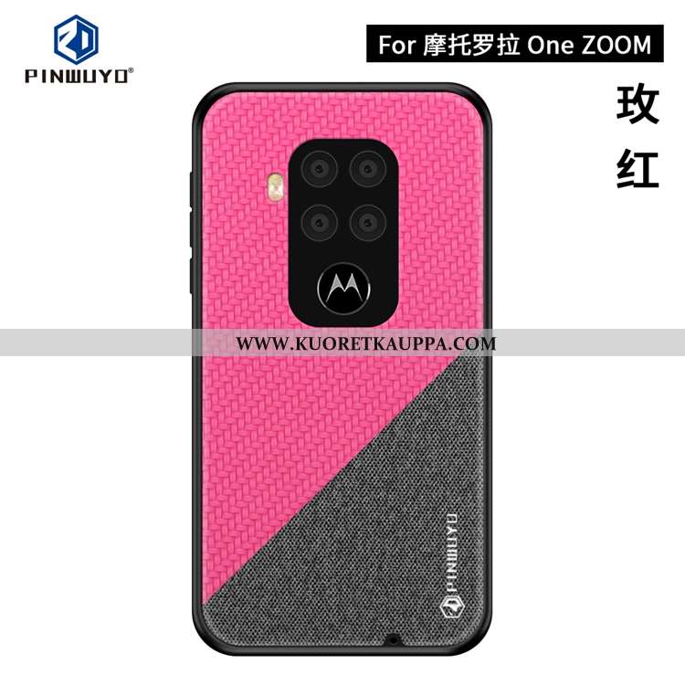Kuori Motorola One Zoom, Kuoret Motorola One Zoom, Kotelo Motorola One Zoom Valo Kukkakuvio Puhelime