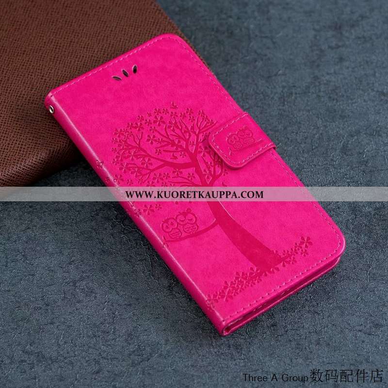 Kuori Nokia 1.3, Kuoret Nokia 1.3, Kotelo Nokia 1.3 Ihana Silikoni Kortti Nahkakuori Kissa Pinkki