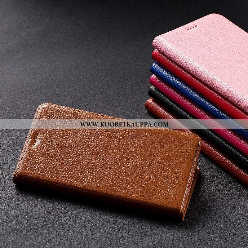 Kuori Nokia 1 Plus, Kuoret Nokia 1 Plus, Kotelo Nokia 1 Plus Aito Nahka Suojaus Litsi Puhelimen Rusk