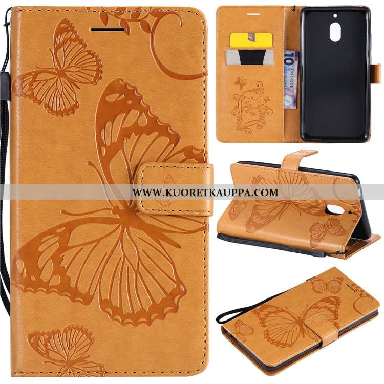 Kuori Nokia 2.1, Kuoret Nokia 2.1, Kotelo Nokia 2.1 Silikoni Nahkakuori Puhelimen Simpukka Violetti