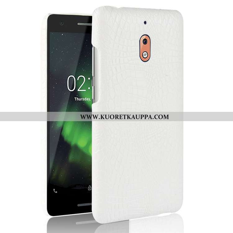 Kuori Nokia 2.1, Kuoret Nokia 2.1, Kotelo Nokia 2.1 Suojaus Kukkakuvio Puhelimen Tummansiniset