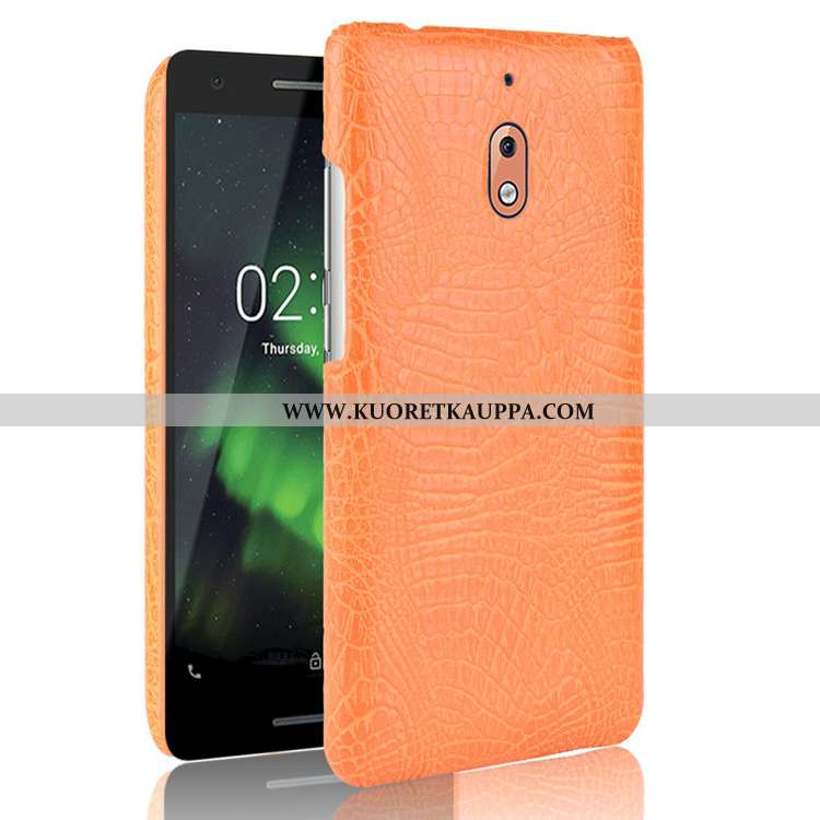 Kuori Nokia 2.1, Kuoret Nokia 2.1, Kotelo Nokia 2.1 Suojaus Kukkakuvio Puhelimen Tummansiniset