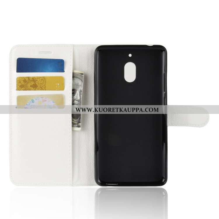 Kuori Nokia 2.1, Kuoret Nokia 2.1, Kotelo Nokia 2.1 Suojaus Nahkakuori Puhelimen Mustat