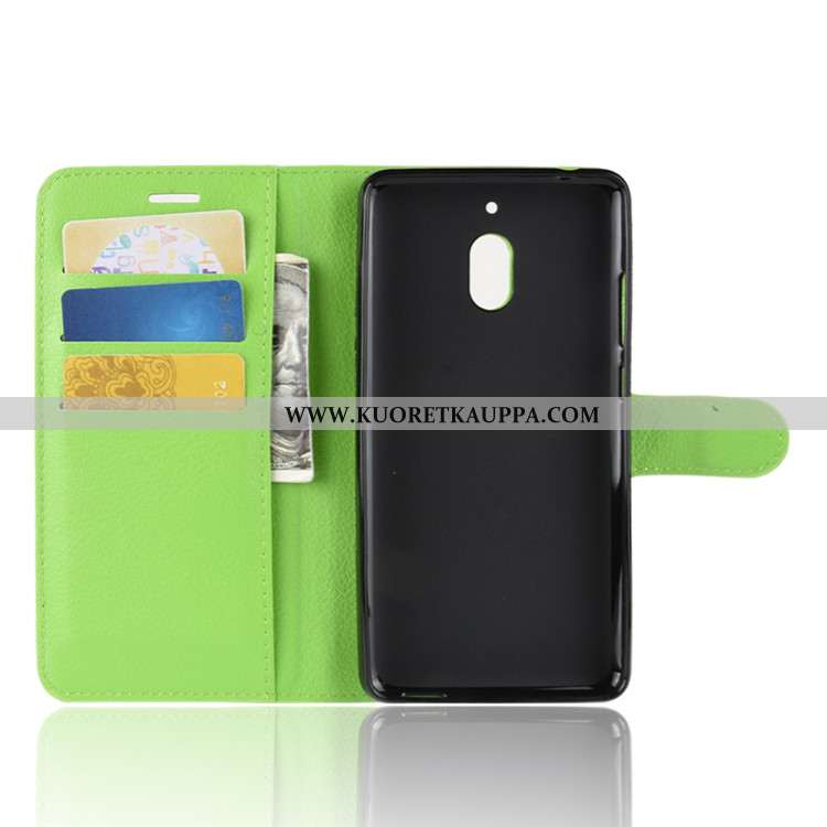 Kuori Nokia 2.1, Kuoret Nokia 2.1, Kotelo Nokia 2.1 Suojaus Nahkakuori Puhelimen Mustat