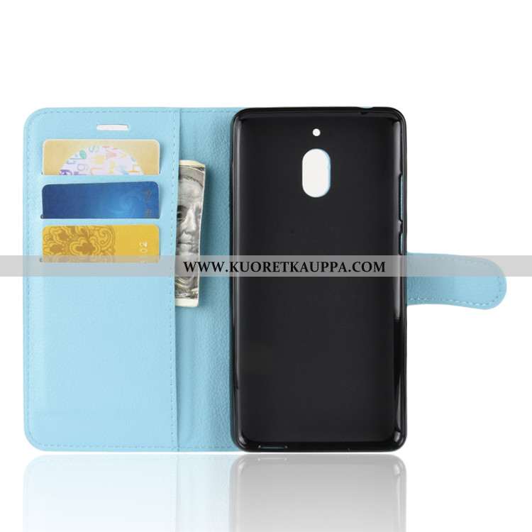 Kuori Nokia 2.1, Kuoret Nokia 2.1, Kotelo Nokia 2.1 Suojaus Nahkakuori Puhelimen Mustat