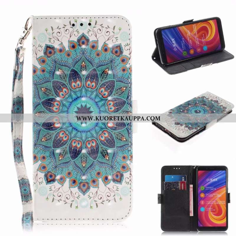 Kuori Nokia 2.2, Kuoret Nokia 2.2, Kotelo Nokia 2.2 Nahkakuori Salkku Puhelimen Kortti Valkoinen