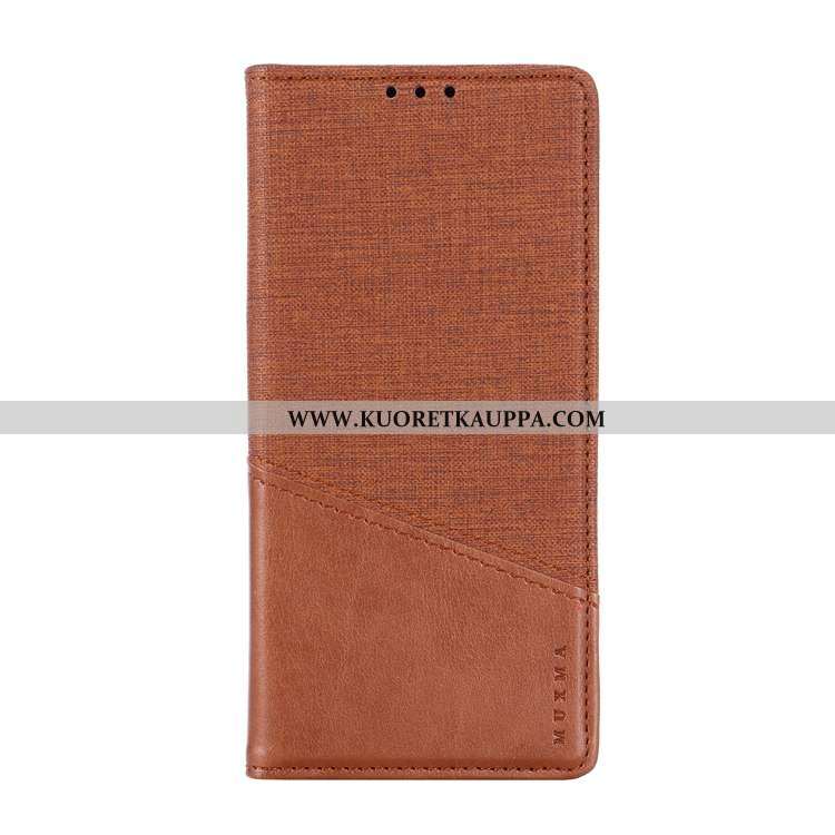 Kuori Nokia 2.2, Kuoret Nokia 2.2, Kotelo Nokia 2.2 Nahkakuori Simpukka Magneettinen Musta Mustat