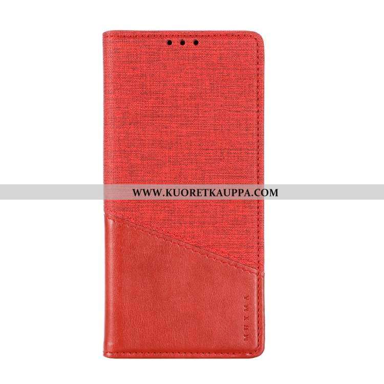 Kuori Nokia 2.2, Kuoret Nokia 2.2, Kotelo Nokia 2.2 Nahkakuori Simpukka Magneettinen Musta Mustat