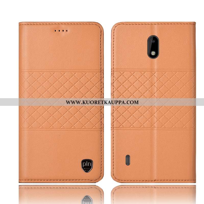 Kuori Nokia 2.2, Kuoret Nokia 2.2, Kotelo Nokia 2.2 Nahkakuori Suojaus Murtumaton Keltaiset