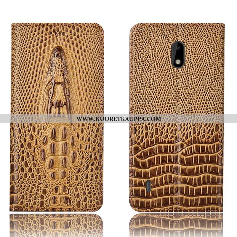 Kuori Nokia 2.2, Kuoret Nokia 2.2, Kotelo Nokia 2.2 Nahkakuori Suojaus Murtumaton Sininen