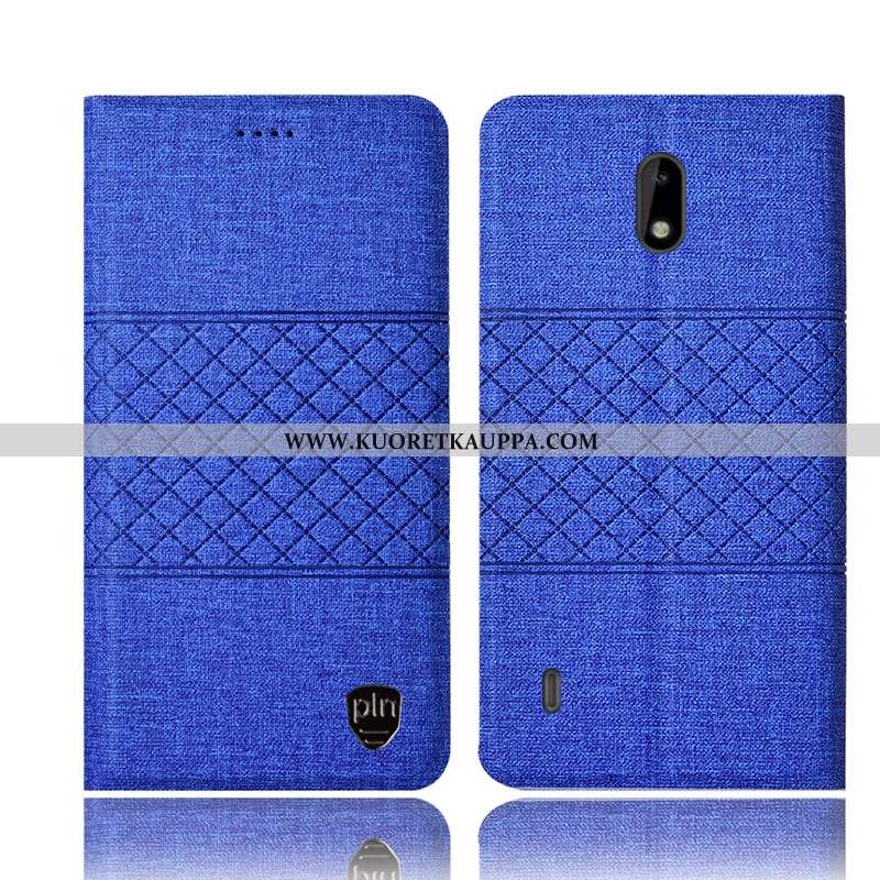 Kuori Nokia 2.2, Kuoret Nokia 2.2, Kotelo Nokia 2.2 Pellava Nahkakuori All Inclusive Murtumaton Harm