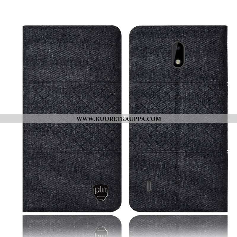 Kuori Nokia 2.2, Kuoret Nokia 2.2, Kotelo Nokia 2.2 Pellava Nahkakuori All Inclusive Murtumaton Harm