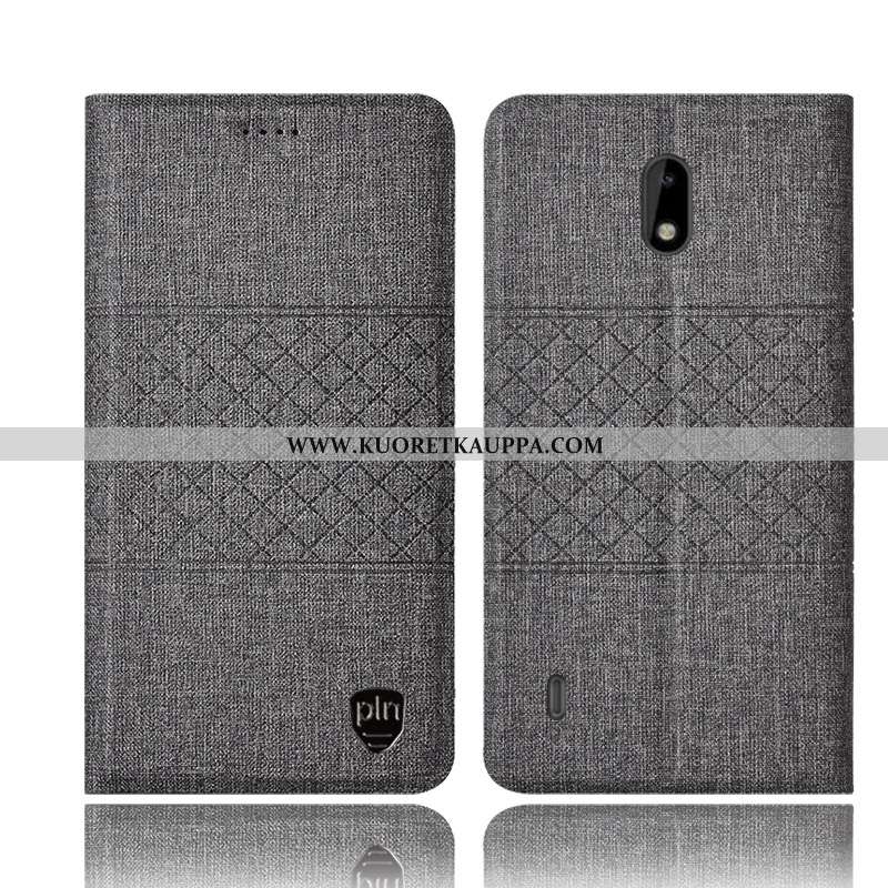 Kuori Nokia 2.2, Kuoret Nokia 2.2, Kotelo Nokia 2.2 Pellava Nahkakuori All Inclusive Murtumaton Harm