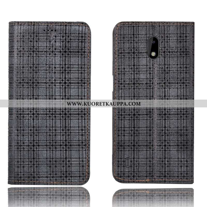 Kuori Nokia 2.2, Kuoret Nokia 2.2, Kotelo Nokia 2.2 Suojaus Aito Nahka Viini Punainen Puhelimen Viin