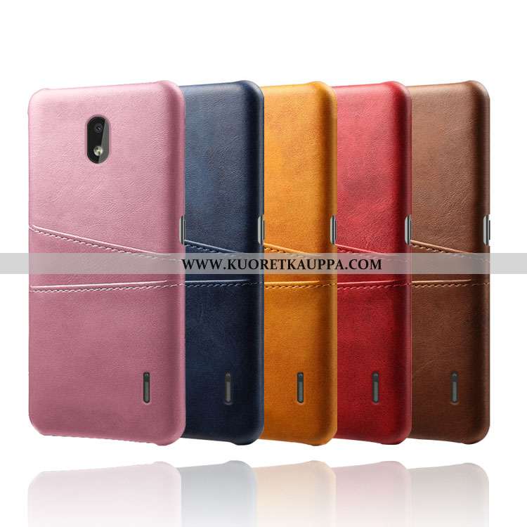 Kuori Nokia 2.2, Kuoret Nokia 2.2, Kotelo Nokia 2.2 Suojaus Nahka Murtumaton Jauhe Pinkki
