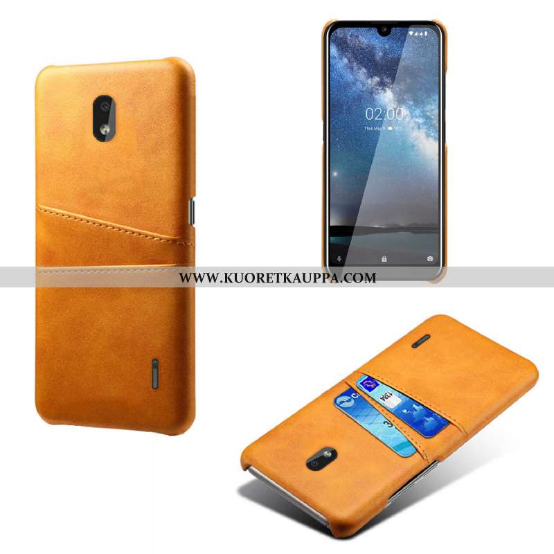 Kuori Nokia 2.2, Kuoret Nokia 2.2, Kotelo Nokia 2.2 Suojaus Nahka Murtumaton Jauhe Pinkki