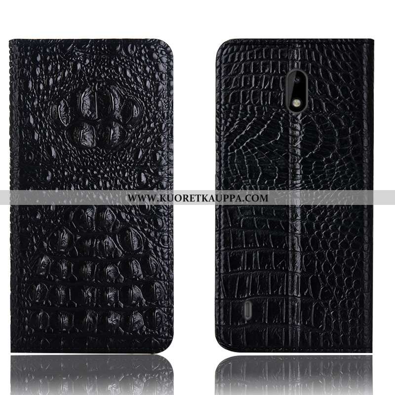 Kuori Nokia 2.2, Kuoret Nokia 2.2, Kotelo Nokia 2.2 Suojaus Nahkakuori Murtumaton Sininen