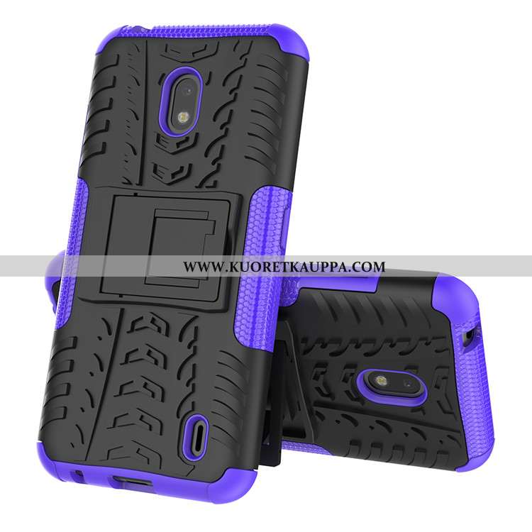 Kuori Nokia 2.2, Kuoret Nokia 2.2, Kotelo Nokia 2.2 Suojaus Silikoni Violetti Murtumaton Puhelimen