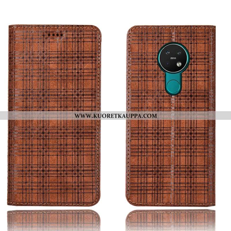 Kuori Nokia 2.3, Kuoret Nokia 2.3, Kotelo Nokia 2.3 Nahkakuori Suojaus Harmaa All Inclusive