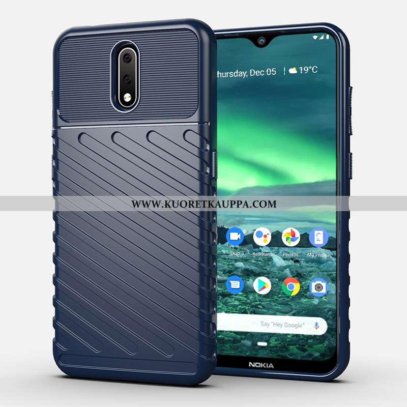 Kuori Nokia 2.3, Kuoret Nokia 2.3, Kotelo Nokia 2.3 Silikoni Puhelimen Sininen Murtumaton