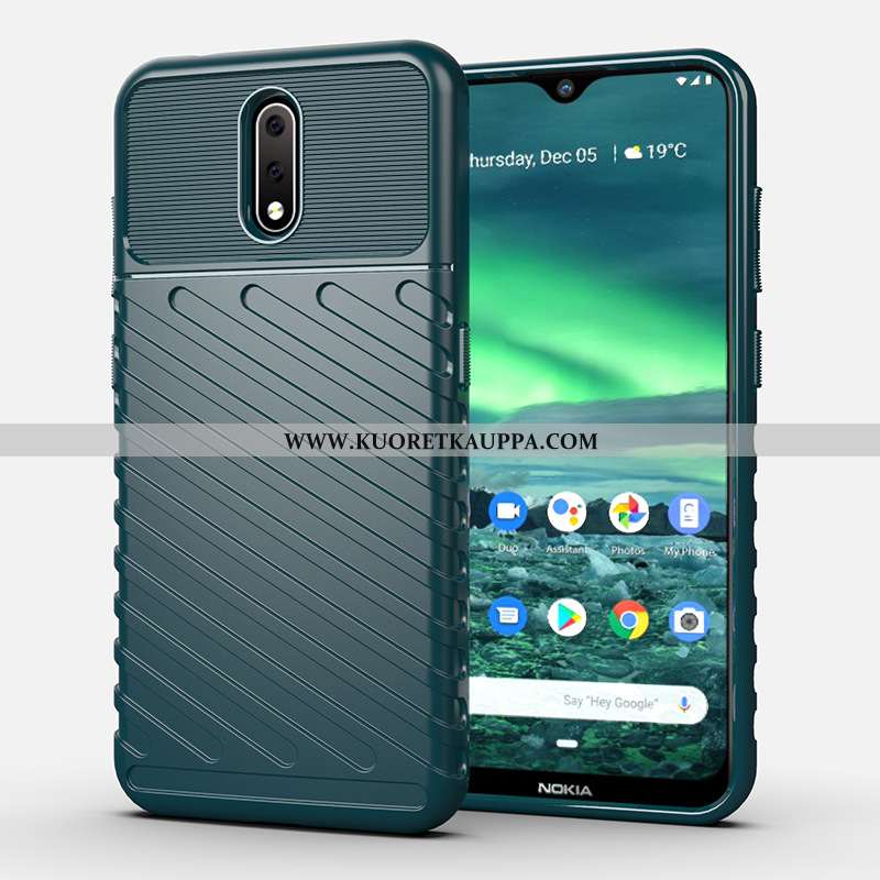 Kuori Nokia 2.3, Kuoret Nokia 2.3, Kotelo Nokia 2.3 Silikoni Puhelimen Sininen Murtumaton