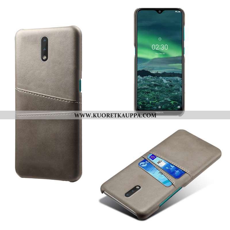 Kuori Nokia 2.3, Kuoret Nokia 2.3, Kotelo Nokia 2.3 Suojaus Nahka Keltainen Puhelimen Keltaiset