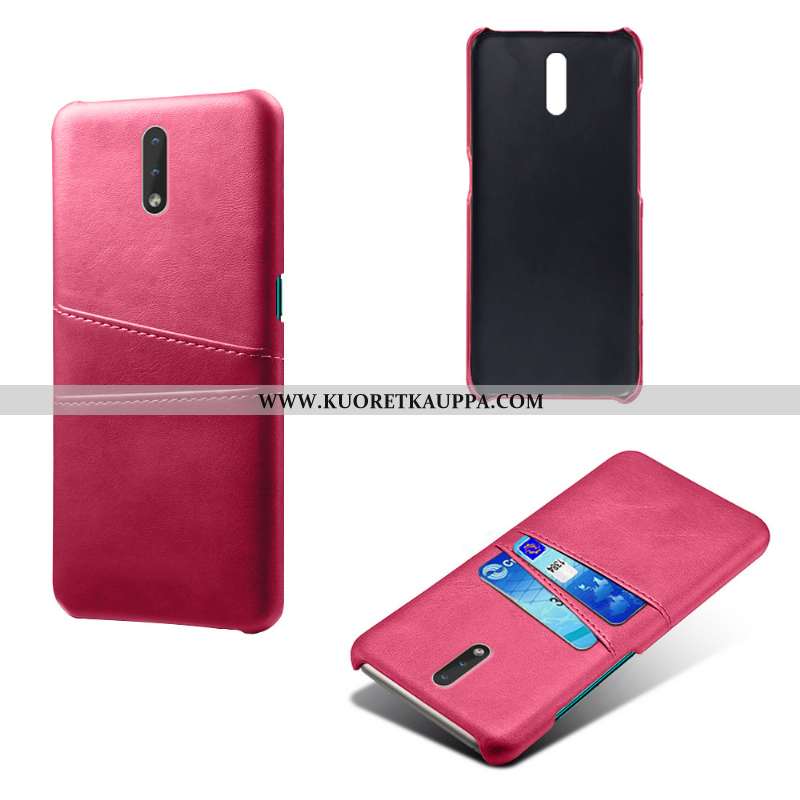 Kuori Nokia 2.3, Kuoret Nokia 2.3, Kotelo Nokia 2.3 Suojaus Nahka Keltainen Puhelimen Keltaiset