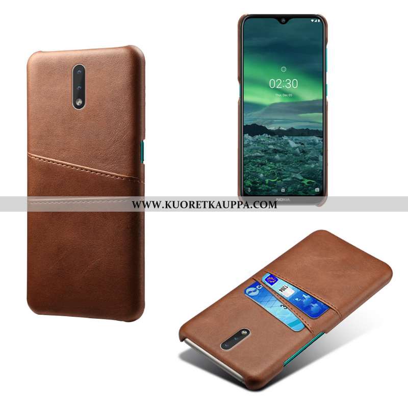 Kuori Nokia 2.3, Kuoret Nokia 2.3, Kotelo Nokia 2.3 Suojaus Nahka Keltainen Puhelimen Keltaiset