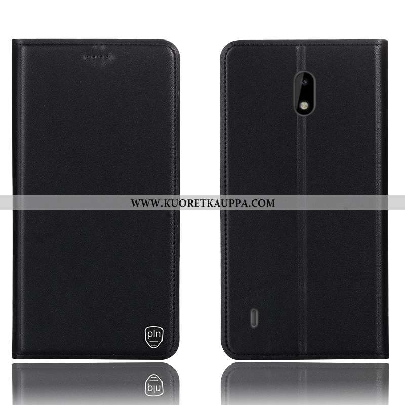 Kuori Nokia 3.1, Kuoret Nokia 3.1, Kotelo Nokia 3.1 Aito Nahka Suojaus All Inclusive Puhelimen Kelta