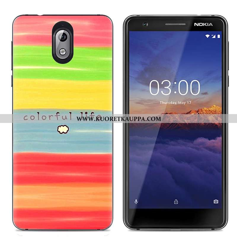 Kuori Nokia 3.1, Kuoret Nokia 3.1, Kotelo Nokia 3.1 Suojaus Läpinäkyvä Suuntaus Luova Väri
