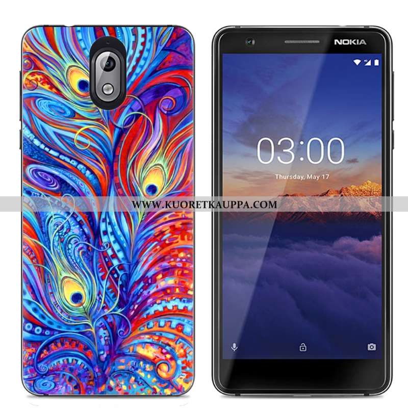 Kuori Nokia 3.1, Kuoret Nokia 3.1, Kotelo Nokia 3.1 Suojaus Läpinäkyvä Suuntaus Luova Väri
