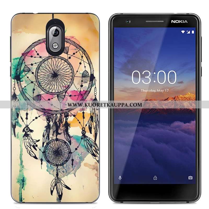 Kuori Nokia 3.1, Kuoret Nokia 3.1, Kotelo Nokia 3.1 Suojaus Läpinäkyvä Suuntaus Luova Väri