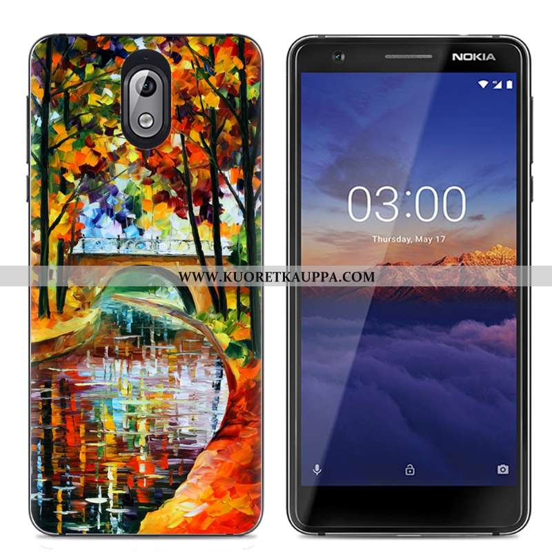 Kuori Nokia 3.1, Kuoret Nokia 3.1, Kotelo Nokia 3.1 Suojaus Läpinäkyvä Suuntaus Luova Väri