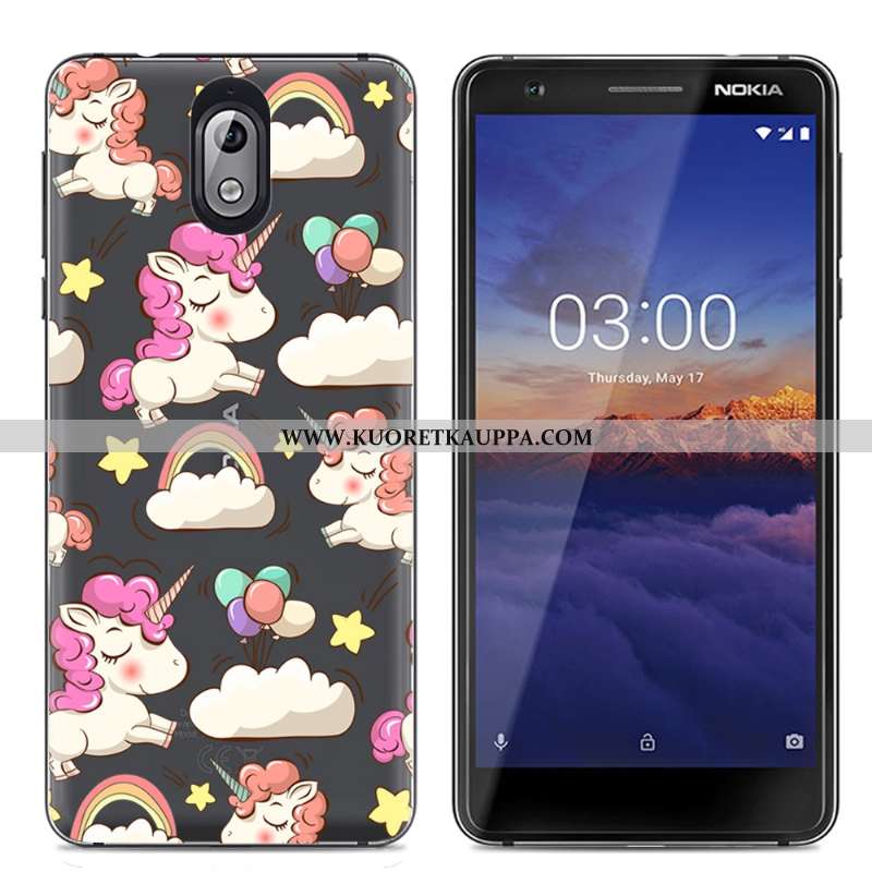 Kuori Nokia 3.1, Kuoret Nokia 3.1, Kotelo Nokia 3.1 Suojaus Läpinäkyvä Suuntaus Luova Väri