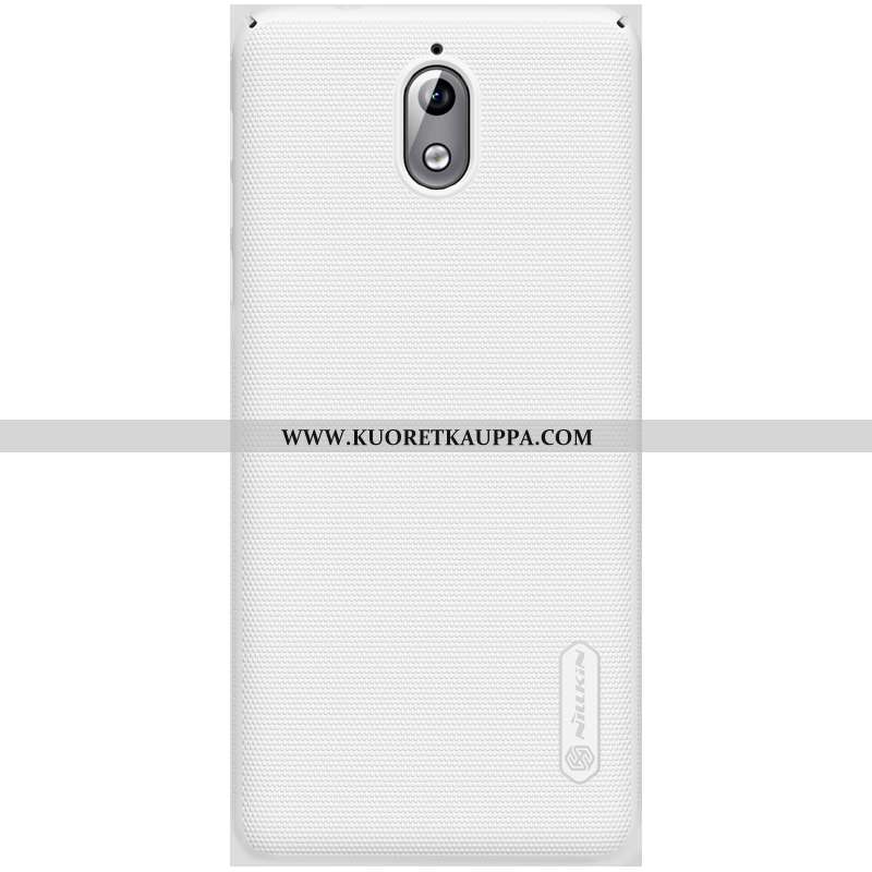 Kuori Nokia 3.1, Kuoret Nokia 3.1, Kotelo Nokia 3.1 Suojaus Pesty Suede Musta Puhelimen Murtumaton M