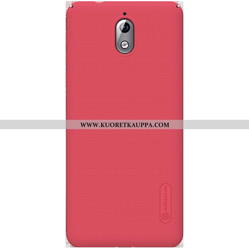 Kuori Nokia 3.1, Kuoret Nokia 3.1, Kotelo Nokia 3.1 Suojaus Pesty Suede Musta Puhelimen Murtumaton M