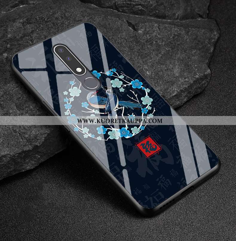 Kuori Nokia 3.1 Plus, Kuoret Nokia 3.1 Plus, Kotelo Nokia 3.1 Plus Lasi Sarjakuva Ihana Puhelimen Su