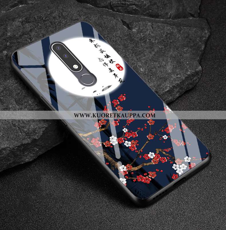 Kuori Nokia 3.1 Plus, Kuoret Nokia 3.1 Plus, Kotelo Nokia 3.1 Plus Lasi Sarjakuva Ihana Puhelimen Su