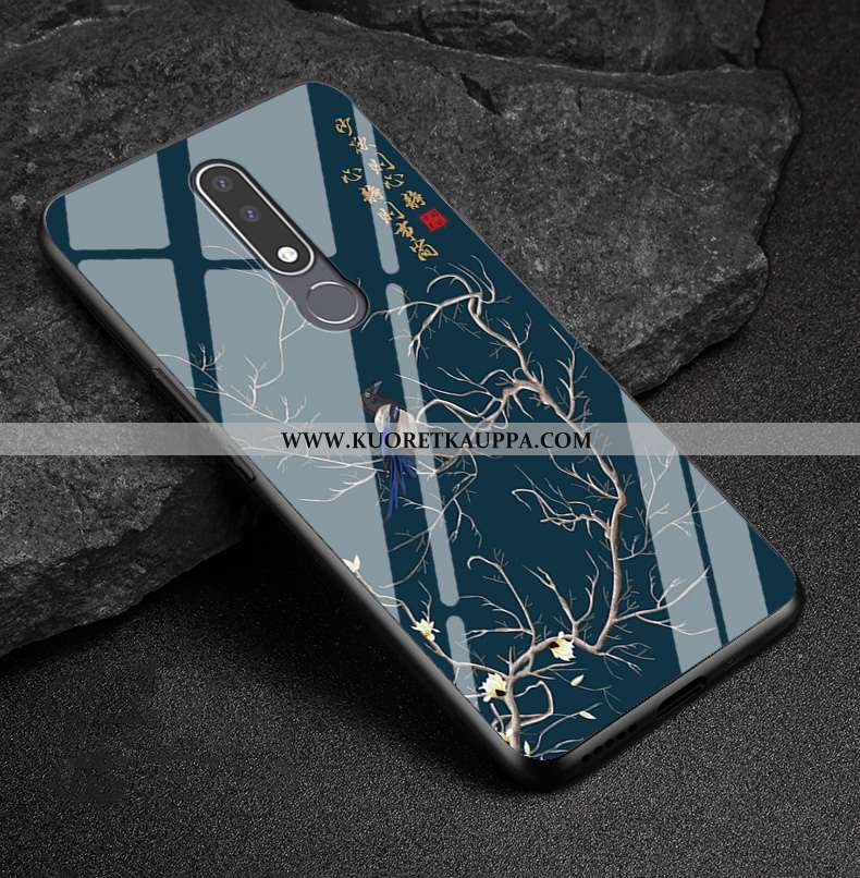 Kuori Nokia 3.1 Plus, Kuoret Nokia 3.1 Plus, Kotelo Nokia 3.1 Plus Lasi Sarjakuva Ihana Puhelimen Su