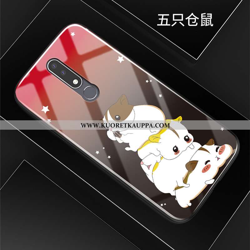 Kuori Nokia 3.1 Plus, Kuoret Nokia 3.1 Plus, Kotelo Nokia 3.1 Plus Persoonallisuus Luova Lasi Sarjak