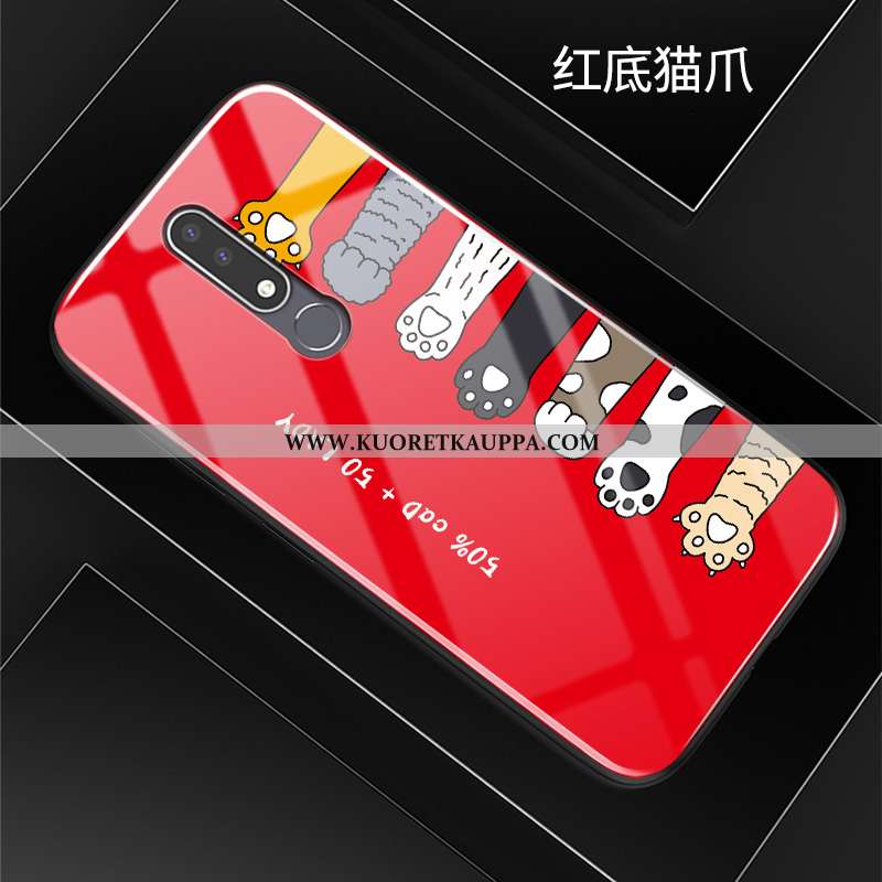 Kuori Nokia 3.1 Plus, Kuoret Nokia 3.1 Plus, Kotelo Nokia 3.1 Plus Persoonallisuus Luova Lasi Sarjak