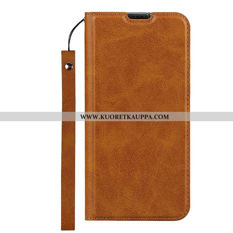 Kuori Nokia 3.2, Kuoret Nokia 3.2, Kotelo Nokia 3.2 Aito Nahka Suojaus Puhelimen Sininen