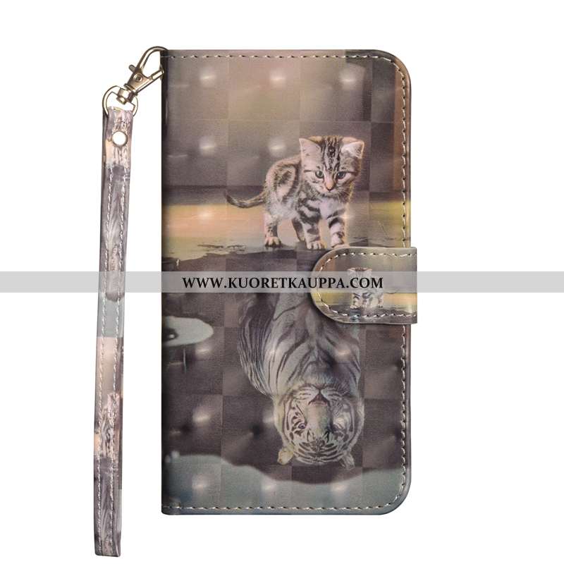 Kuori Nokia 3.2, Kuoret Nokia 3.2, Kotelo Nokia 3.2 Nahkakuori Persoonallisuus Suojaus Simpukka Kult