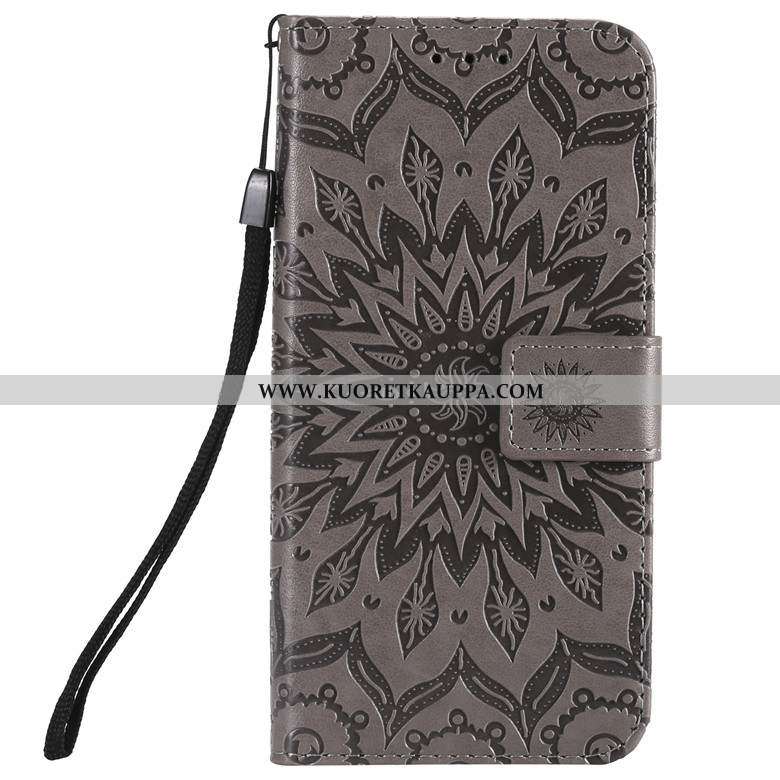 Kuori Nokia 3.2, Kuoret Nokia 3.2, Kotelo Nokia 3.2 Nahkakuori Suojaus Punainen