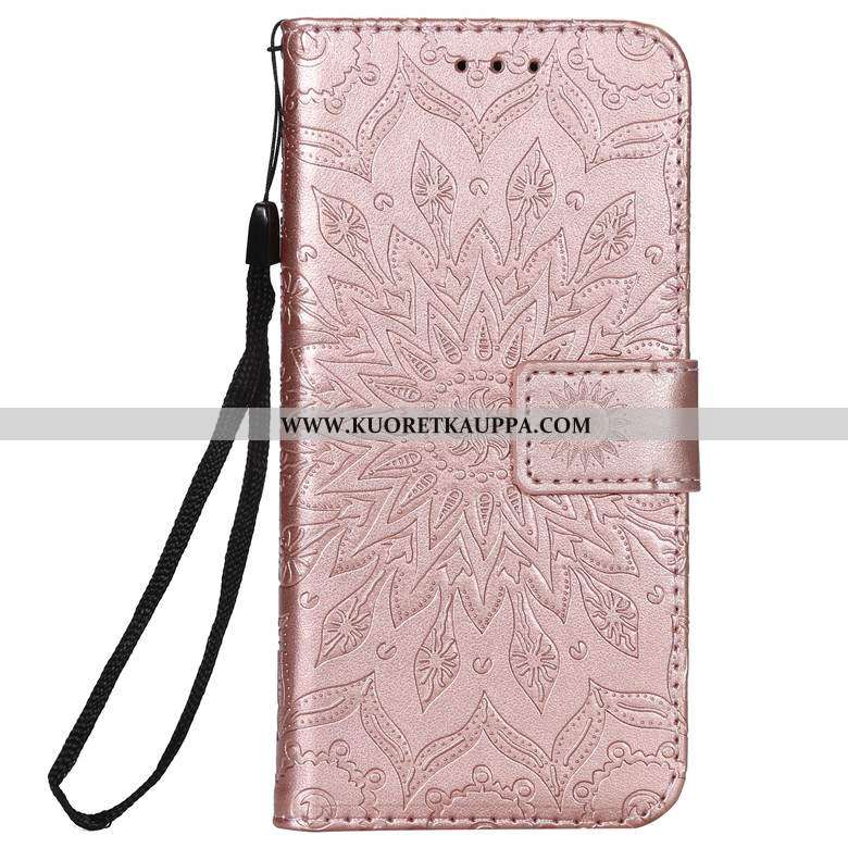 Kuori Nokia 3.2, Kuoret Nokia 3.2, Kotelo Nokia 3.2 Nahkakuori Suojaus Punainen