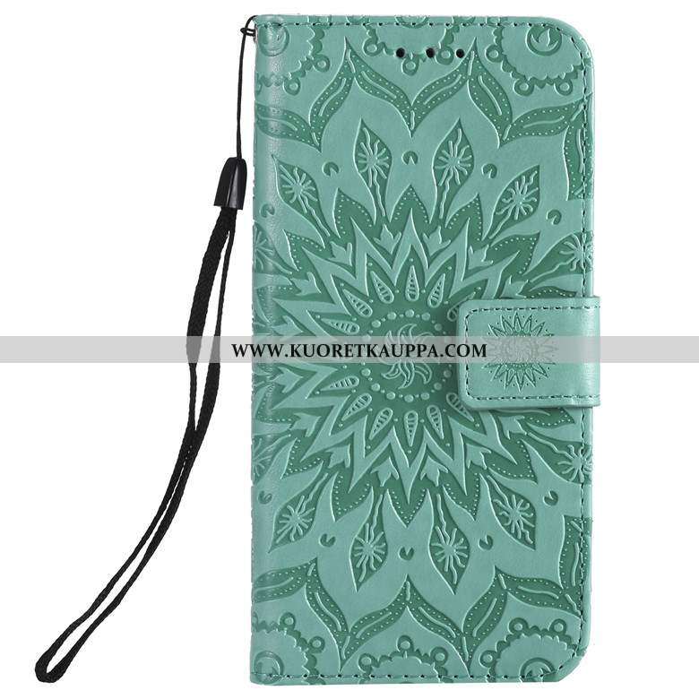 Kuori Nokia 3.2, Kuoret Nokia 3.2, Kotelo Nokia 3.2 Nahkakuori Suojaus Punainen