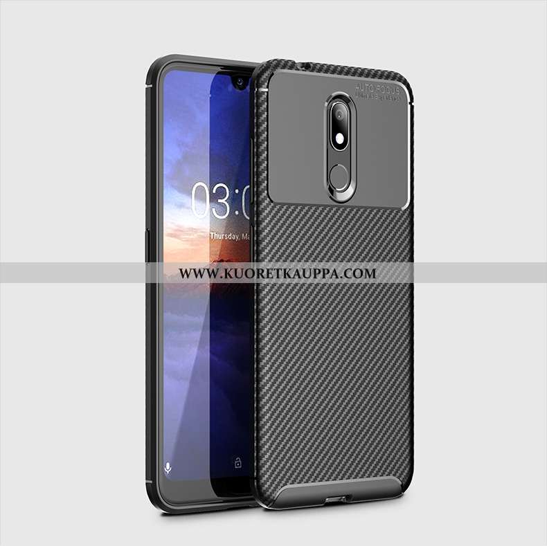 Kuori Nokia 3.2, Kuoret Nokia 3.2, Kotelo Nokia 3.2 Pehmeä Neste Silikoni Sininen Suojaus