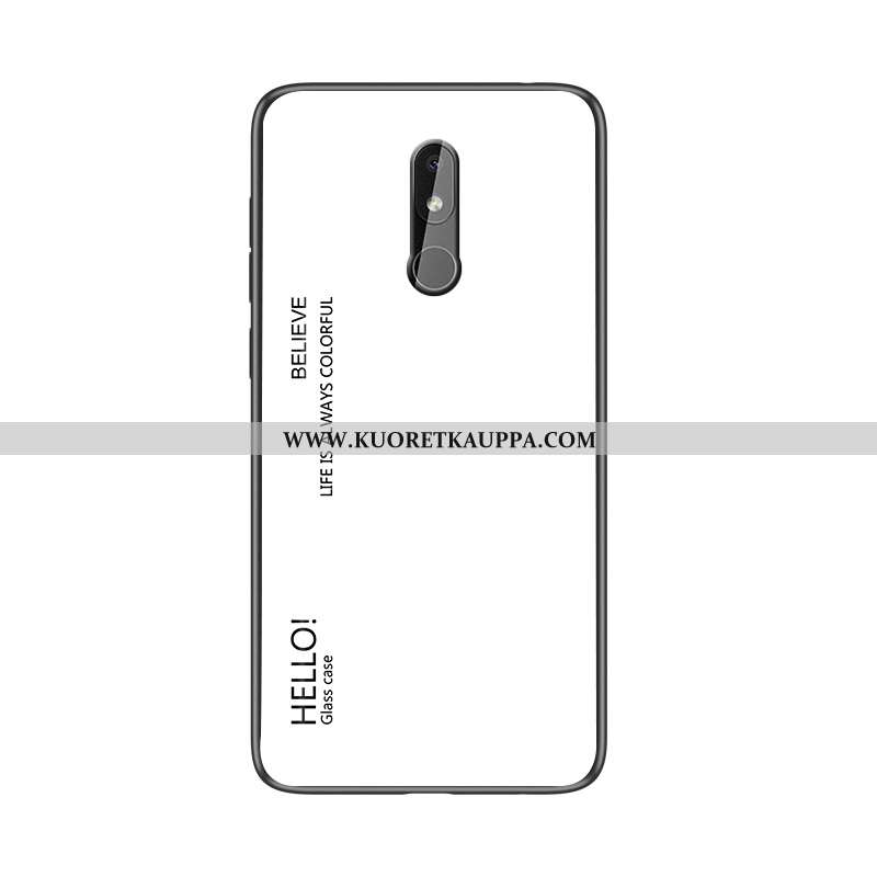 Kuori Nokia 3.2, Kuoret Nokia 3.2, Kotelo Nokia 3.2 Persoonallisuus Suojaus Puhelimen Lasi Punainen