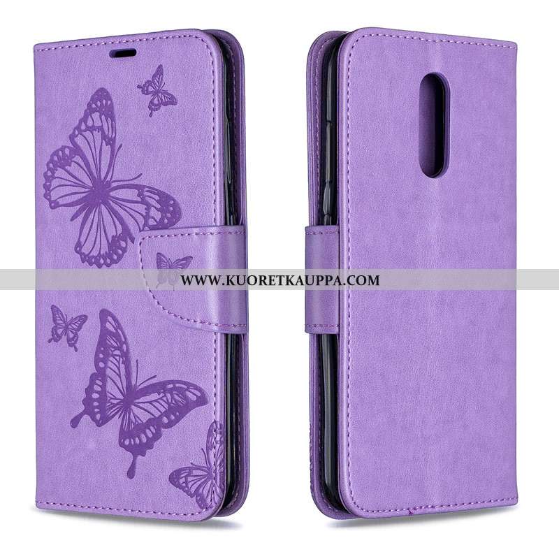 Kuori Nokia 3.2, Kuoret Nokia 3.2, Kotelo Nokia 3.2 Suojaus Nahkakuori Nahka Kohokuviointi Kukka Pun