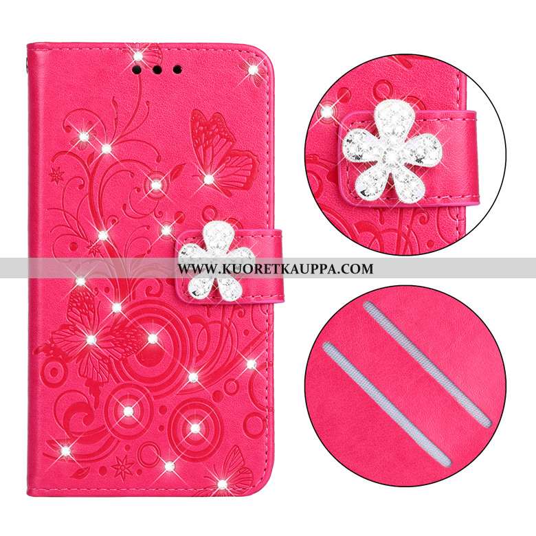 Kuori Nokia 3.2, Kuoret Nokia 3.2, Kotelo Nokia 3.2 Suojaus Nahkakuori Puhelimen Violetti